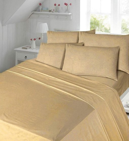 LATTE Material: Luxury Super Soft Flannelette 100% Cotton Brushed Fitted Sheet Brushed Cotton keep your bed warm in winter and cool in summer Washing: Machine Washable at 40 Degrees, Can Tumble Dry