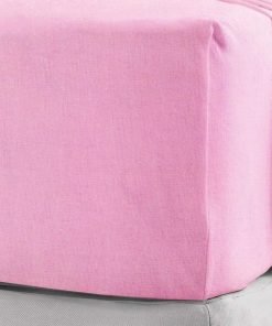 PINK 100% Brushed Cotton Thermal Extra Deep Fitted Sheet