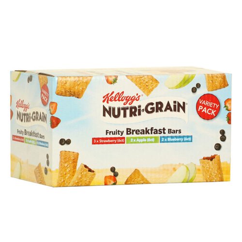 Delicious 42 Nutri-Grain Mixed Fruity Breakfast Bars